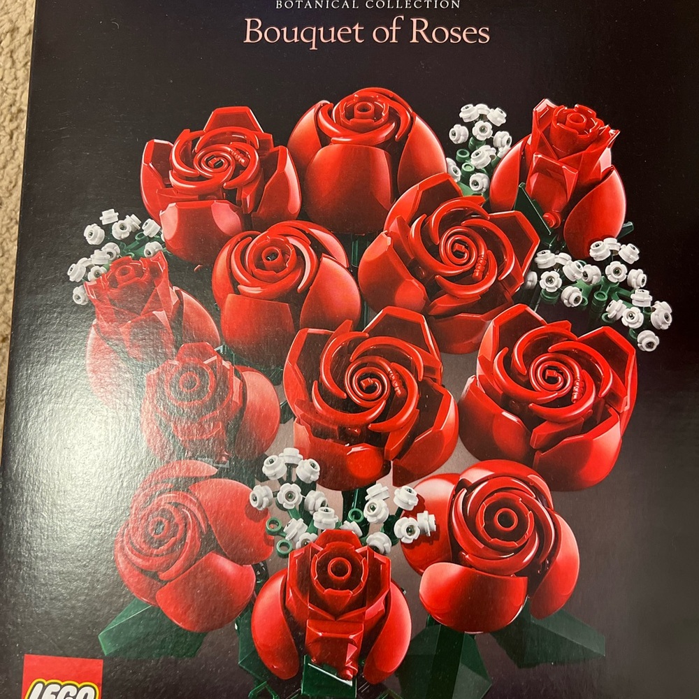 COPY - LEGO Botanical Collection Red Rose Bouquet